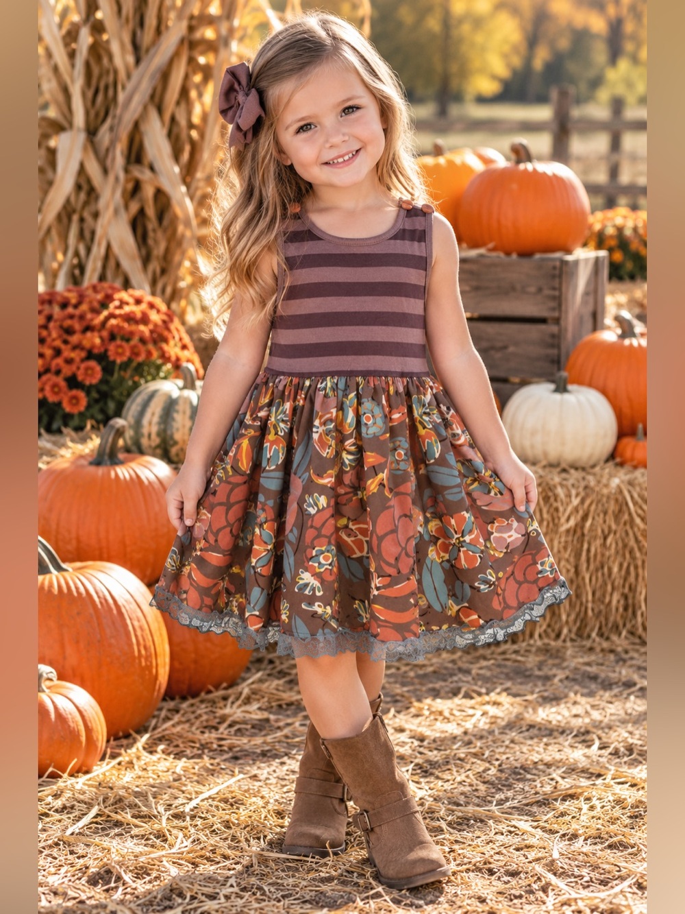 Matilda Jane Girls Dress Size 4 — Fall Dress — Cute Boutique Style  Adorable Mat